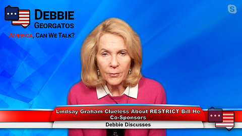 Lindsay Graham Clueless About RESTRICT Bill He Co-Sponsors | Debbie Discusses 4.4.23