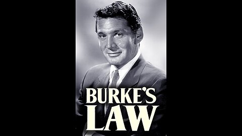 Burke's Law 1963 "Who Killed Jason Shaw" S1 E15
