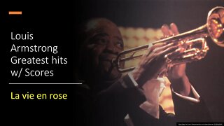 Louis Armstrong Greatest Hits w/ Scores - La Vie en Rose