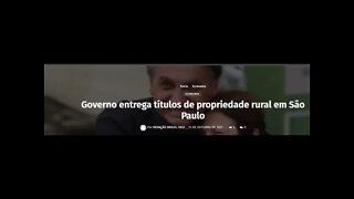 Governo entrega títulos de propriedade rural em São Paulo