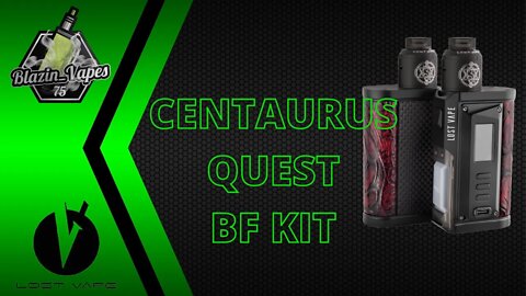 LOST VAPE - Centaurus Quest BF Kit.....Have Lost Vape Lost there Bottle???