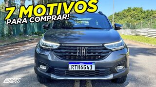 7 MOTIVOS PARA COMPRAR A NOVA FIAT STRADA VOLCANO 2022 COM CÂMBIO AUTOMÁTICO