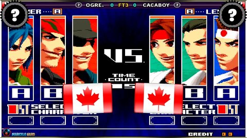 The King of Fighters 2003 (OGRE. Vs. CACABOY) [Canada Vs. Canada]
