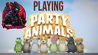🐻🦧🦁Tombi plays Party Animals! 🦁🦧🐻