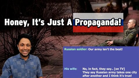 Russian Soldier About Russian Propaganda in The Intercepted Phone Call! Wife is Shocked! REACTION