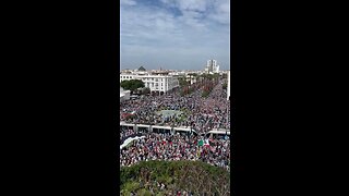 Substantial demonstration expressing solidarity with Gaza occurred in Rabat, the capital of Morocco
