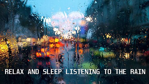 Rain and Thunder Sounds - Fall Asleep Instantly