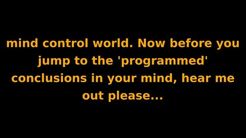 Soul Speak #48 (Dec 13/20) We've all been MK Ultra Mind Controlled thru Trauma & Rescue Programming