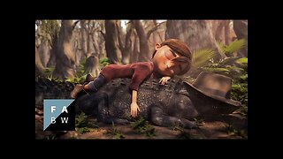 EVANGELINE-ANIMATED SHORT FILM -Deep down in the swamp and find deserted aligator egg