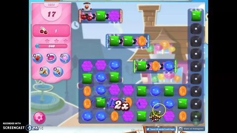 Candy Crush Level 2028 Audio Talkthrough, 3 Stars 0 Boosters