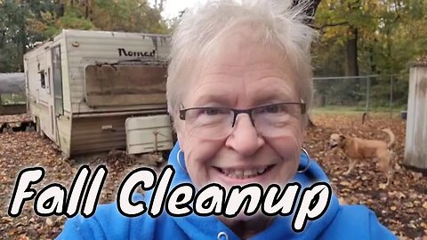 Goodbye To My Homemade Outdoor Furnace And Hello Fall Backyard Cleanup!