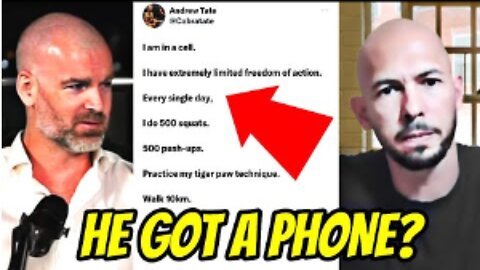 Andrew Tate Manager Explains How He Is Tweeting