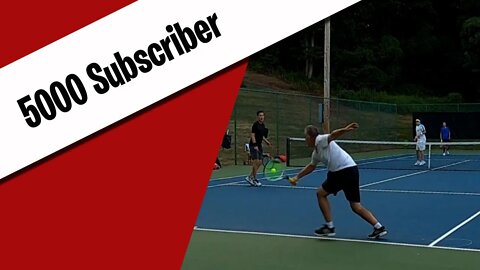 5000 Subscriber Special Tennis Highlight Video Thank You!