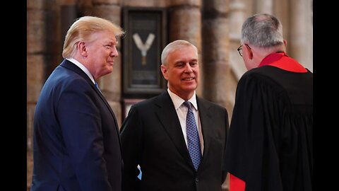 THUMBNAIL SHOWS TRUMP STANDING NEXT TO PEDO PRINCE ANDREW THAT TRUMP NEVER MET - Christians do Not Hang Out With Pedophile Pimps Like Epstien & Prince Andrew - A King Street News Exclusive