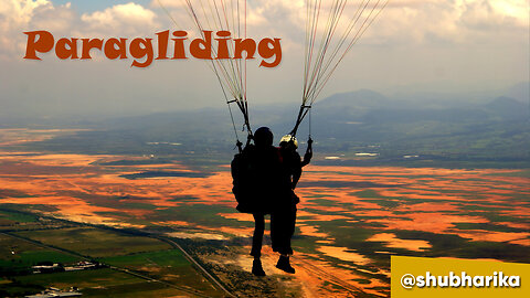 My First Ever Paragliding Experience😍 #dailyvlog #paragliding #uttarakhand