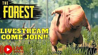 🌲THE FOREST on PS5: Survival Livestream 🎮🔴