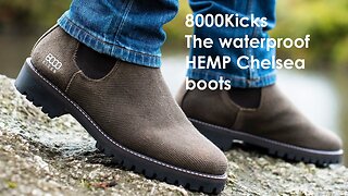 8000Kicks | The waterproof HEMP Chelsea boots