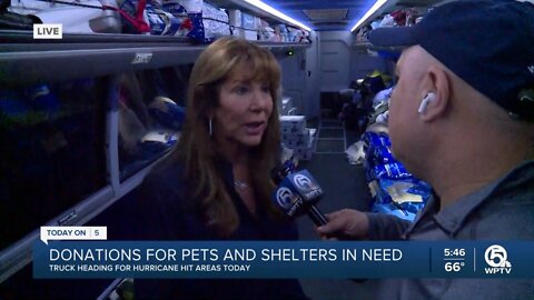 Pet shelter collecting pet supplies to provide aid to Ian victims