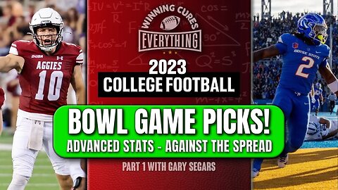 College Football Bowl Picks Part 1 2023 Spread Picks & Predictions | 10 games!