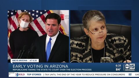 Arizona governors weigh in on early voting, election process