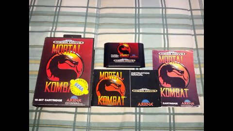 Mega Drive - Mortal Kombat (Arcade Edition)