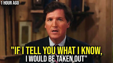 Tucker Carlson PREPARE NOW "You have no Idea What is Coming..."