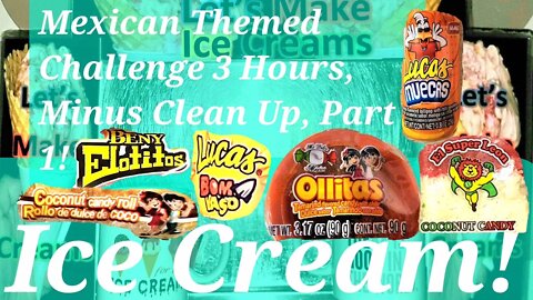 Ice Cream Making Challenge 3 Hours Non-Stop, Minus Clean Up, 1 Hour And 36 Minutes Part 1!