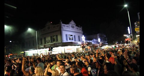 Happy New Year Northbridge Perth NYE Celebrations Western Australia