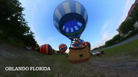 Orlando Hot Air Balloon Ride Free Video Service