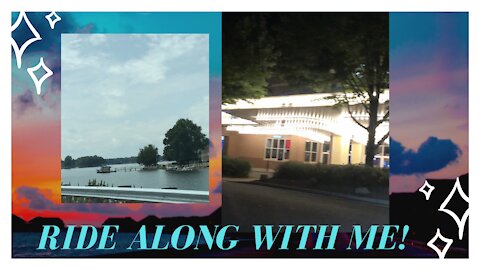 Come on a drive with me around the Lake Norman, NC. Area.