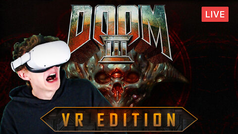 VR IN HELL :: Doom 3: BFG Edition VR :: JUST GOT INTO THE CAVERNS {18+}