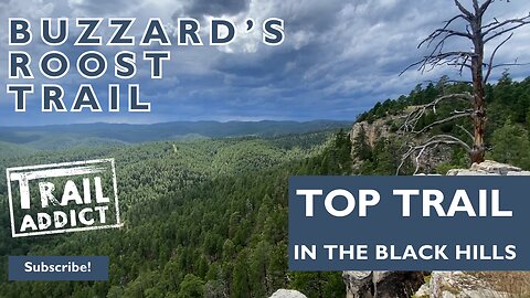Buzzard's Roost Trail System (One of the top hiking trails in the Black Hills)