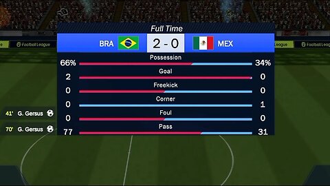 World Cup 2026. Brazil Vs Mexico. Brazil- 2, Maxico-0. #gaming420 #WorldCup