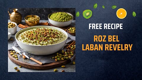 Free Roz Bel Laban Revelry Recipe 🍚🥛✨