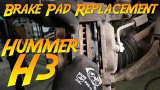 Replacing The Front Brake Pads On My Hummer H3 (Also GMC Canyon & Chevy Colorado)
