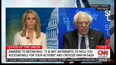 Bernie Sanders Uses Hamas Death Numbers