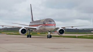 President Donald J. Trump Arrives in Scotland.