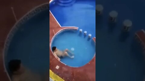 When You Jump in Swimming Pool!! (Funny-fails) 💀💀 #shorts #fail #fails