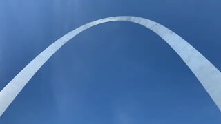 St. Louis Arch is HUGE!!