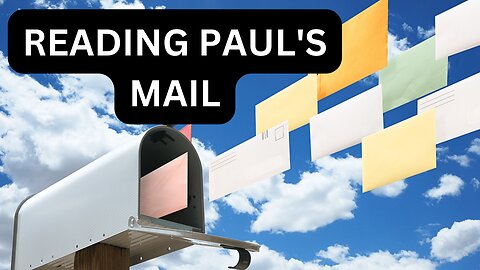 Reading Paul's Mail 1