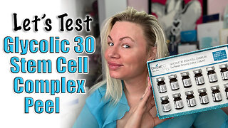 Let's TEST Glycolic 30 Stem Cell Complex Peel, AceCosm | Code Jessica10 saves Money Approved Vendors
