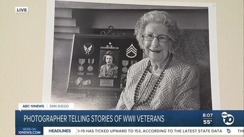 Retired Navy photographer captures World War II veterans