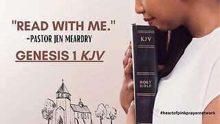 READ WITH ME: Genesis 1- KJV