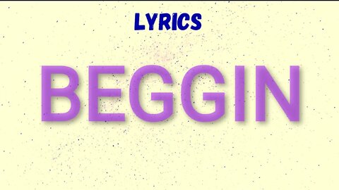 Måneskin - Beggin' (Lyrics)