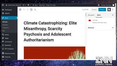 Pt 3. Climate Catastrophizing: Scarcity Psychosis and Adolescent Authoritarianism