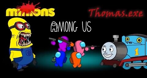 Among us vs Thomas Fight - Animation Among us