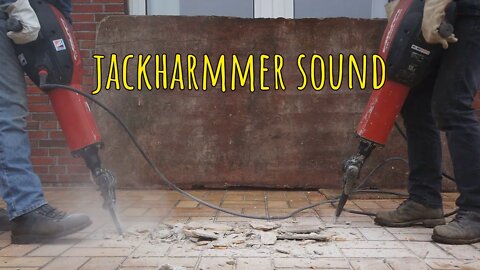 JACKHAMMER SOUND🔨 - Free Download Sound Effects 1:16 Minutes🔨 #jackhammersound