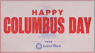 Happy Columbus Day!