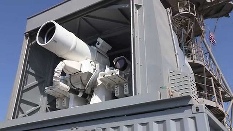 Laser Weapon System (LaWS) demonstration aboard USS Ponce