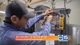 Want to extend the life of your AC unit? Precision Air & Plumbing shows you how